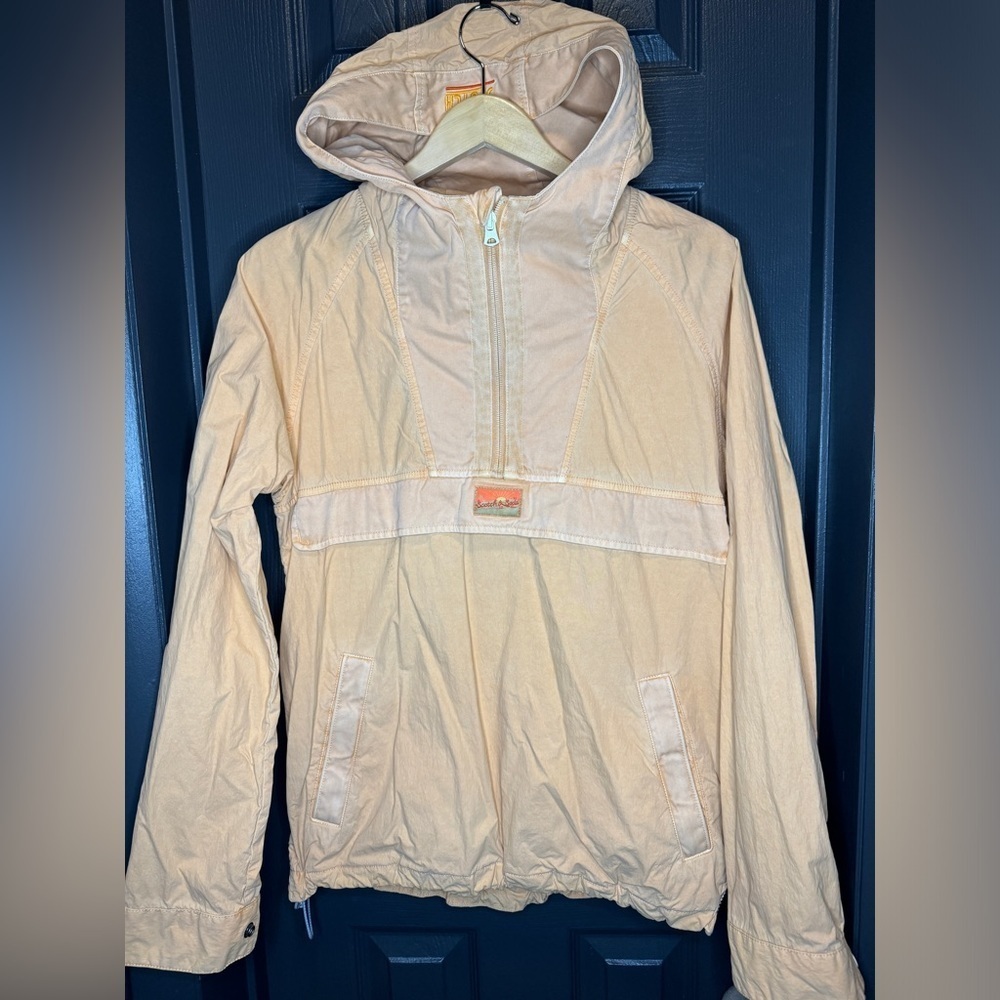 Scotch and soda parka jacket new with tags size small pale orange color​​​​